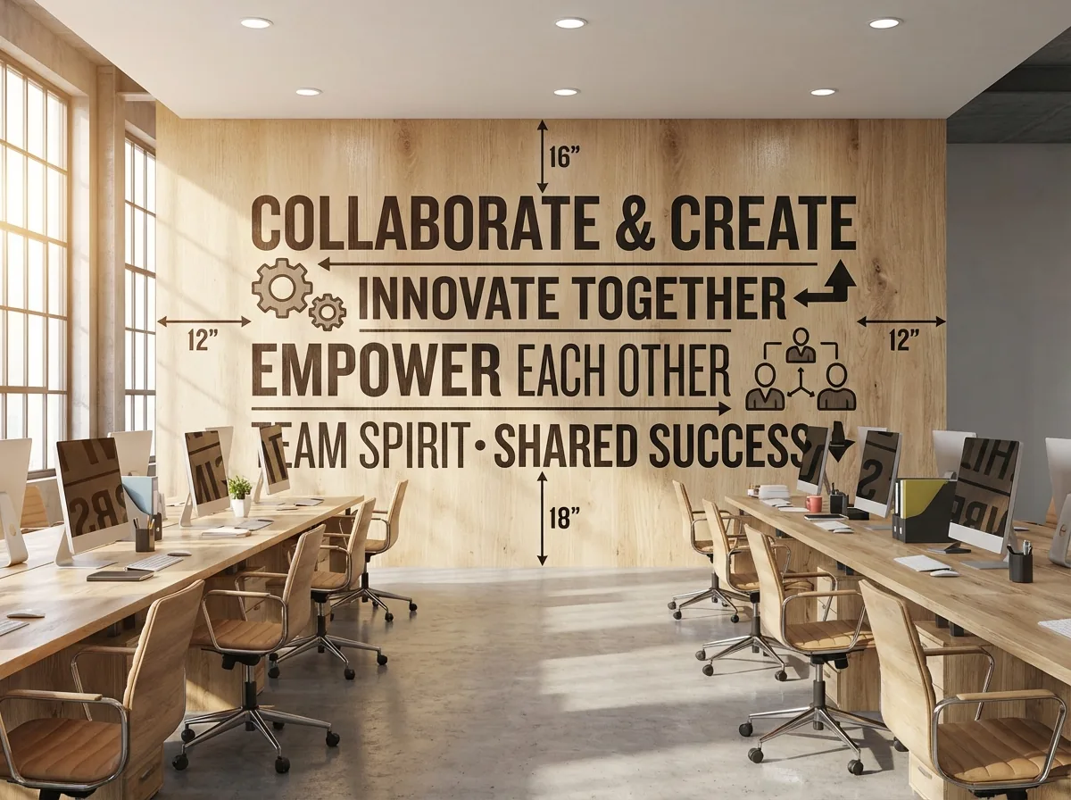 Offices wall print